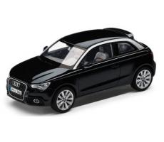 Модель автомобиля Audi A1 Black, Scale 1 43